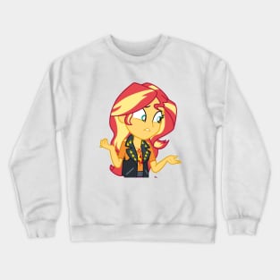 Sunset Shimmer was popular Crewneck Sweatshirt